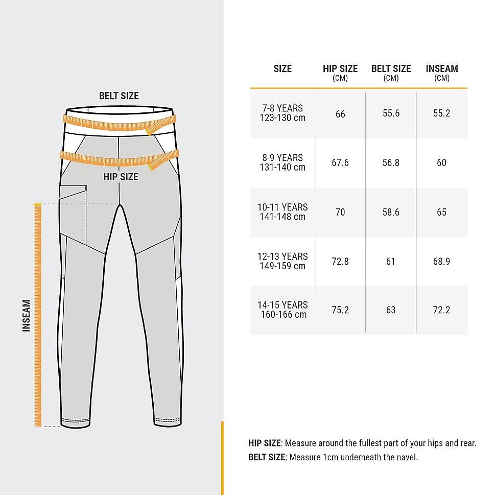 QUECHUAトレッキングレギンスJR