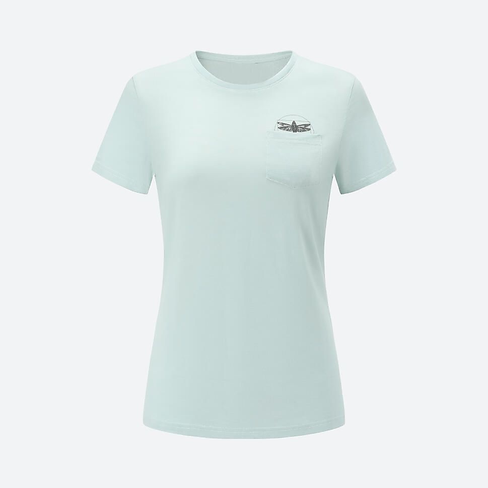 WOMENSトレッキング ウールTシャツP