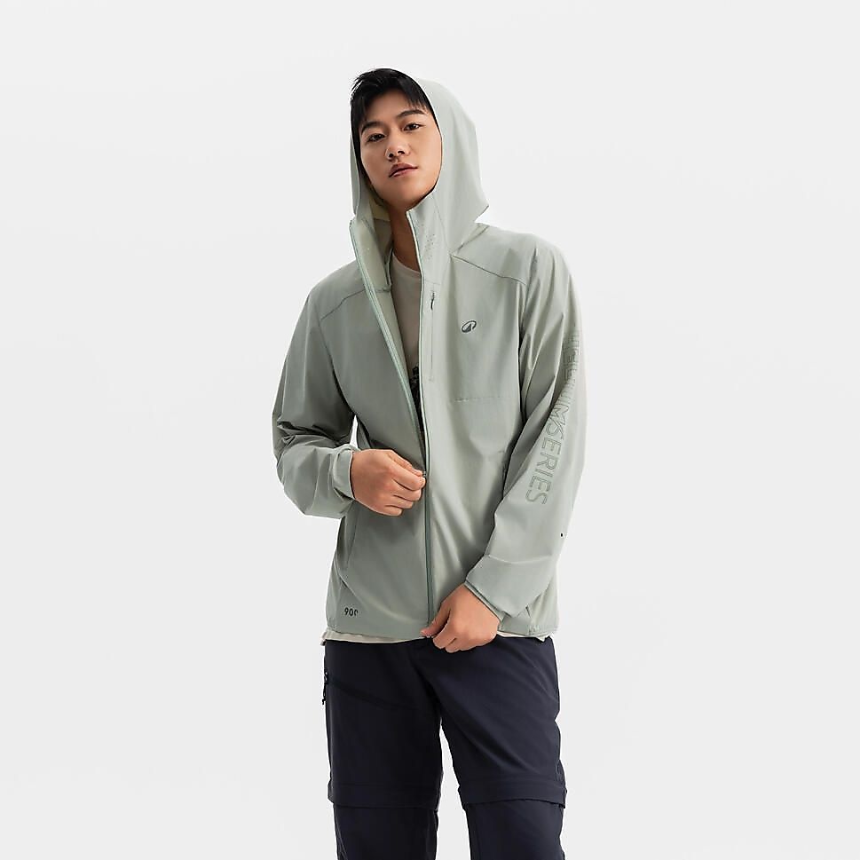 アンチUVヘリウムジャケットS　カーキ