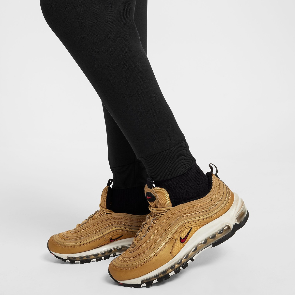 ナイキ YTH NSW クラブ フリース ゴールド ジョガー パンツ