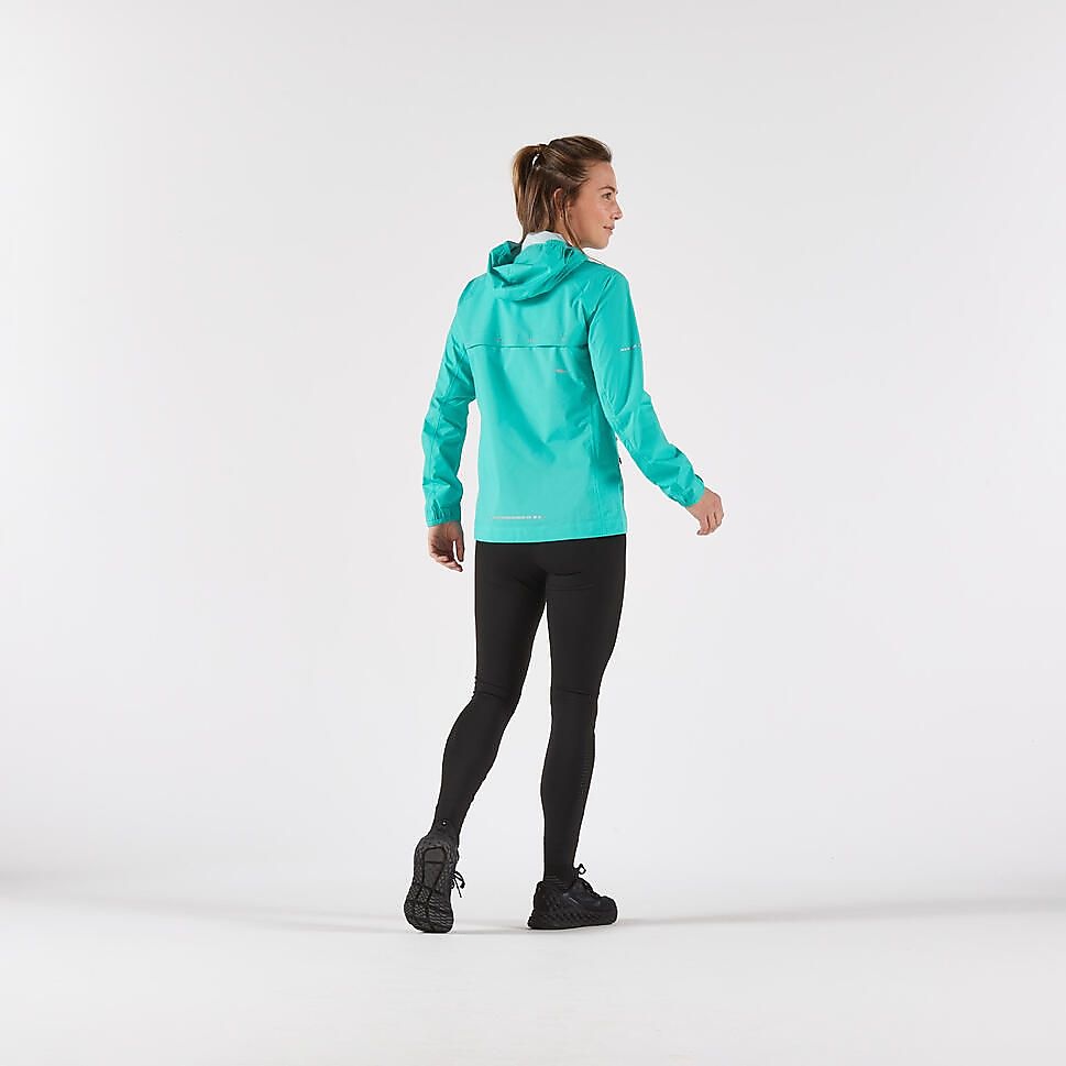 KIPRUNレディース防水ジャケットRUN900 GRN