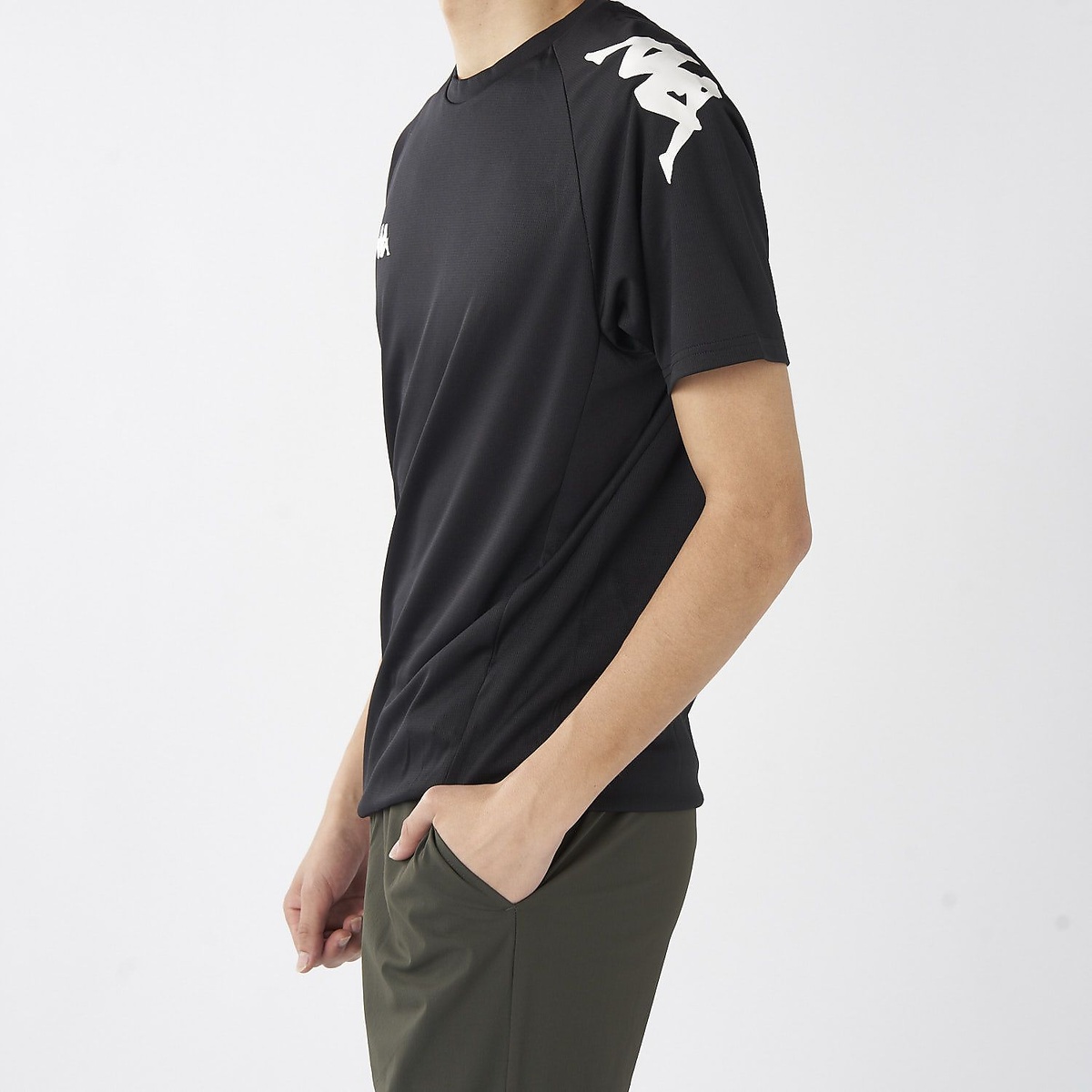 Kappa Jr 半袖オミニシャツ