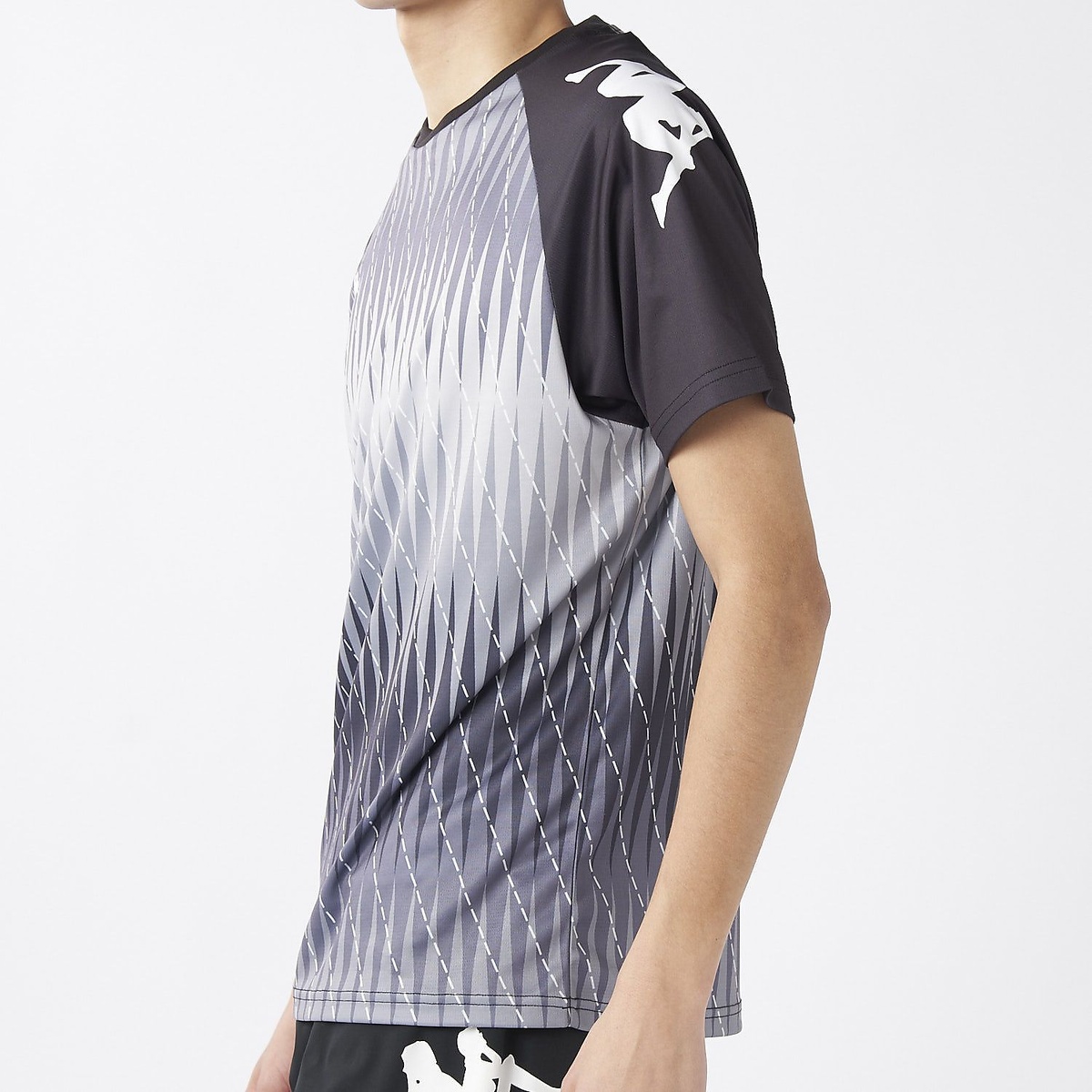 Kappa 半袖シャドー柄シャツ