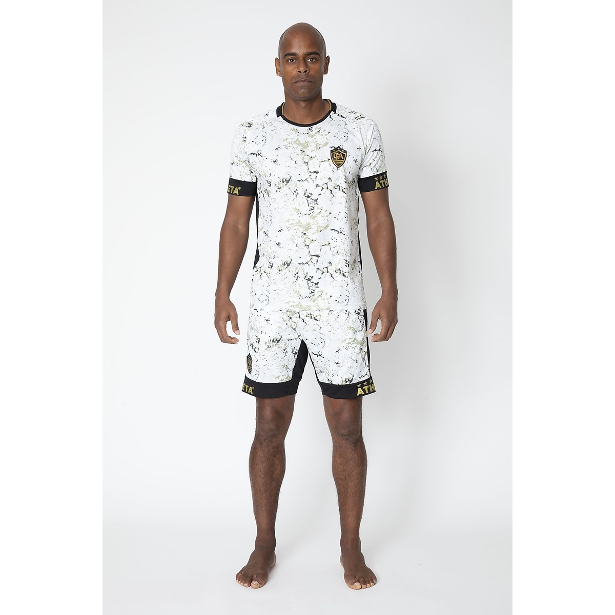 FCA グラフィックプラクティスパンツWHT MIX