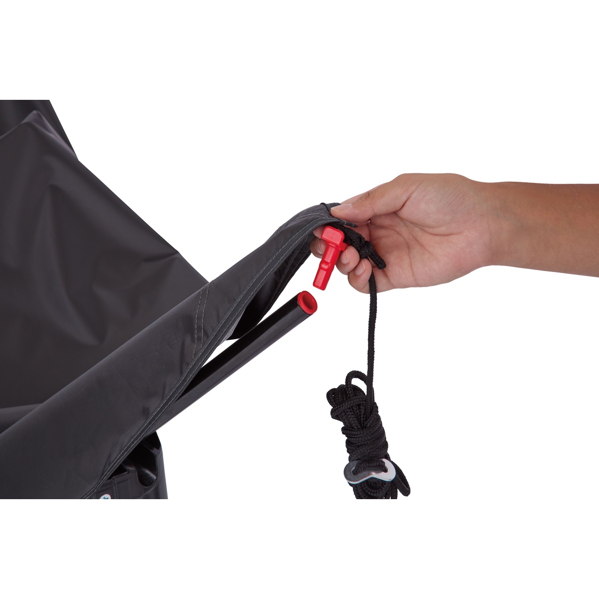 インスタントバイザーシェード4レクタ DR(ジェットブラック)