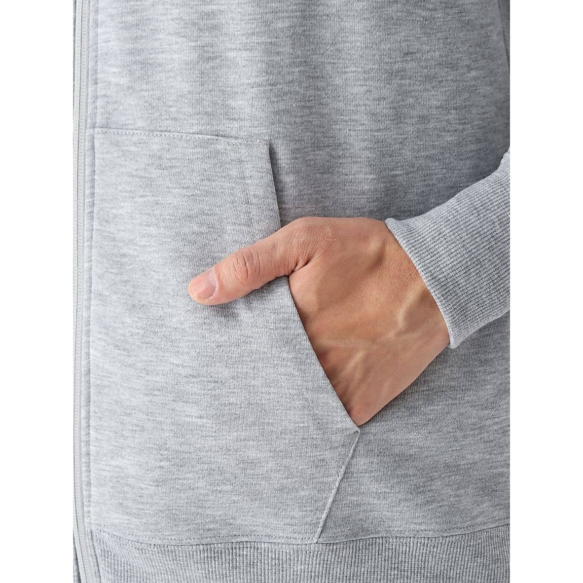 ZIP HOODED SWEATSHIRT