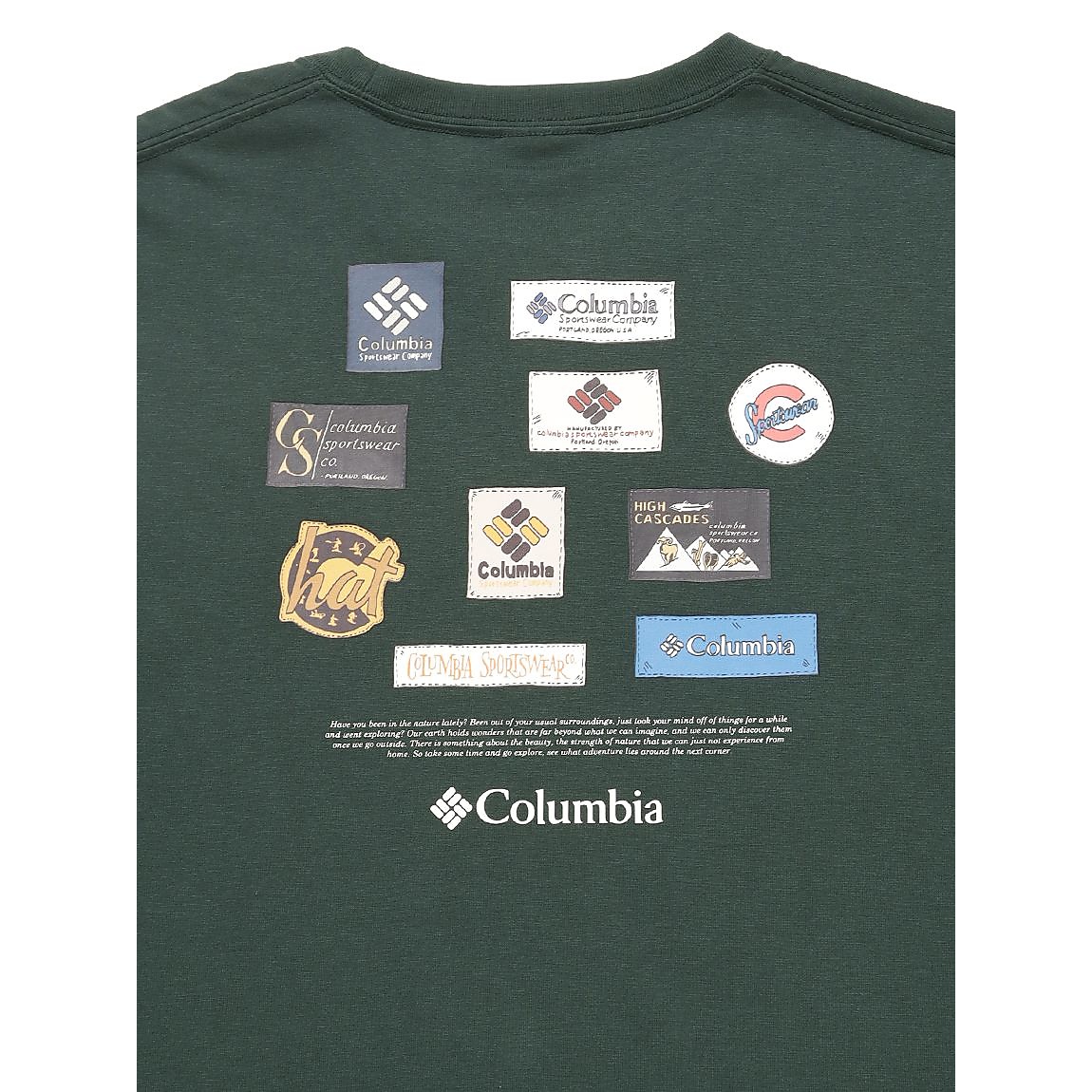 スタックブルックグラフィックショートスリーブTシャツ