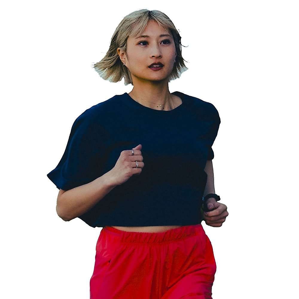 RUN SS TEE W