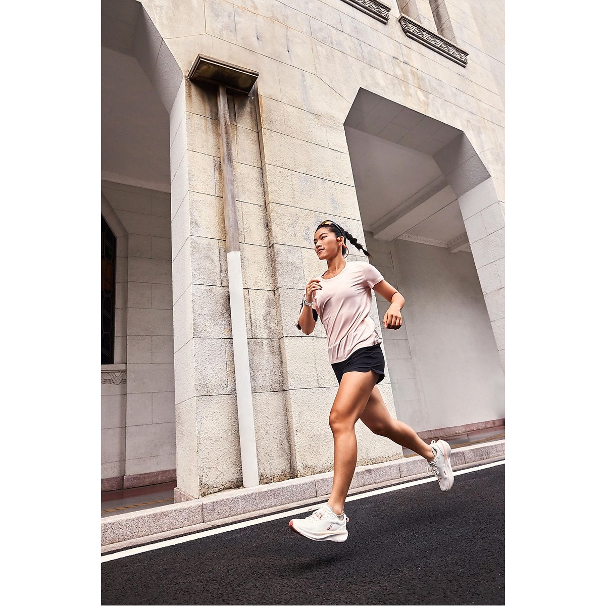 KIPRUN レディース ランニング ショーツ RUN DRY 速乾 BLK