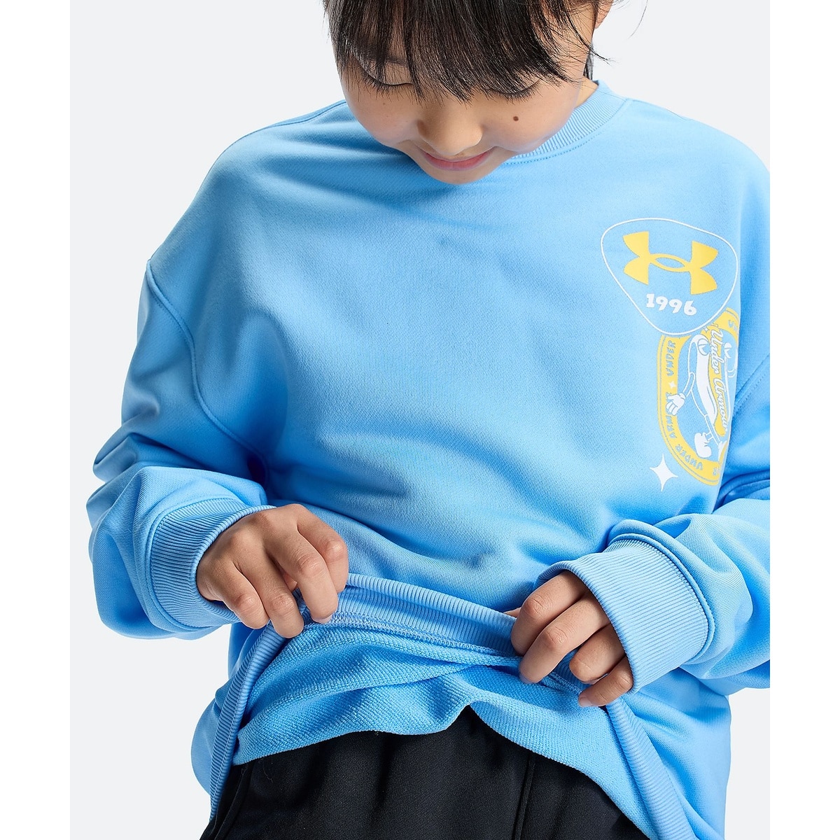 UA RIVAL LIGHTWEIGHT TERRY OVERSIZED CREW