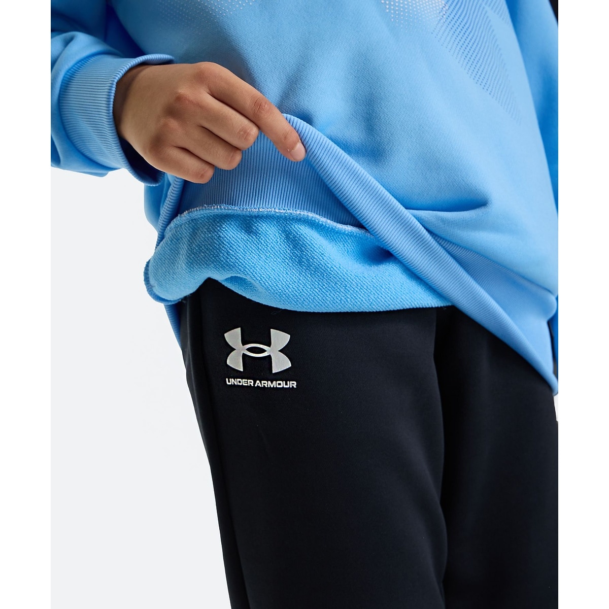 UA TECH TERRY SUPER BIG LOGO HOODIE