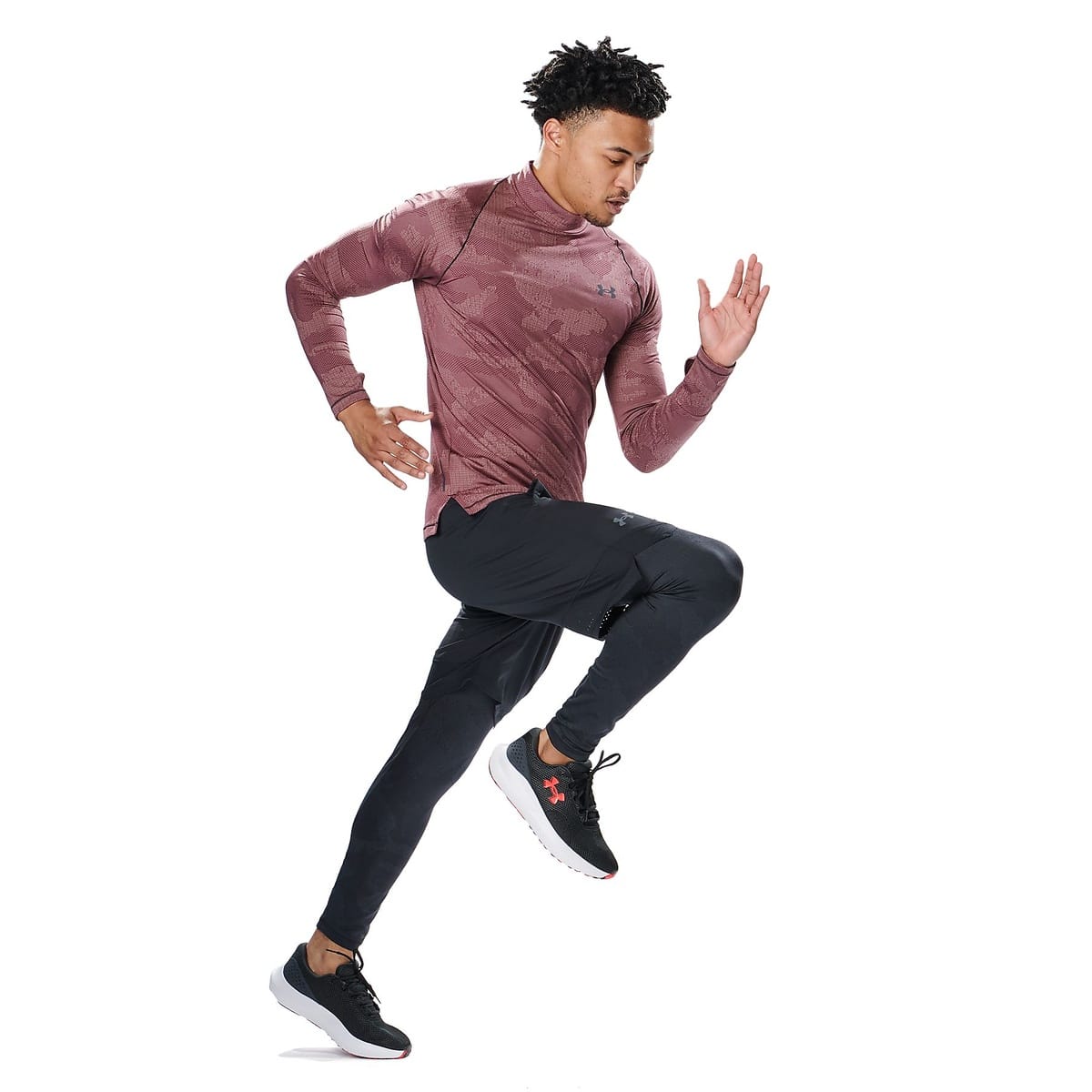 UA MOTIVATE JACQUARD MID