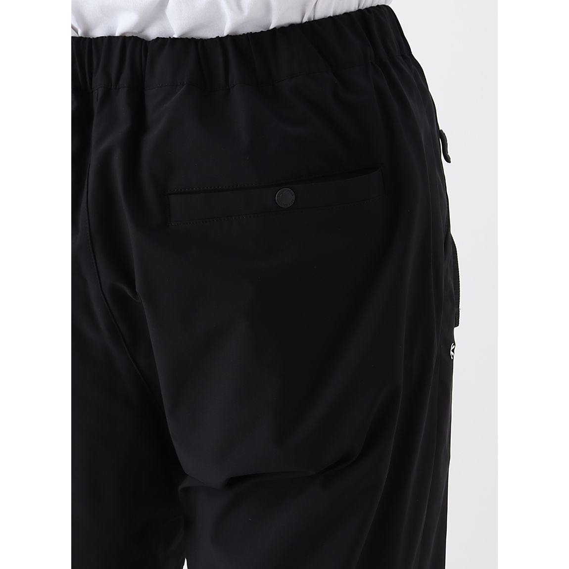 STRETCH CLOTH PANTS XL BLACK