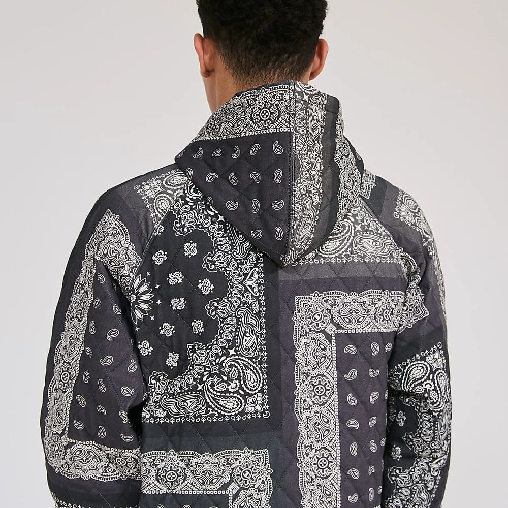 QUILT PADDED HOODED JKT