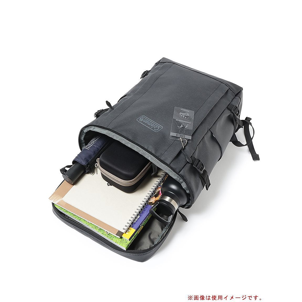 シールド25 (ヘザーブラック)