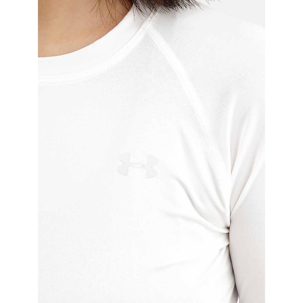 UA HEATGEAR COMPRESSION LONG SLEEVE CREW NECK SHIRT