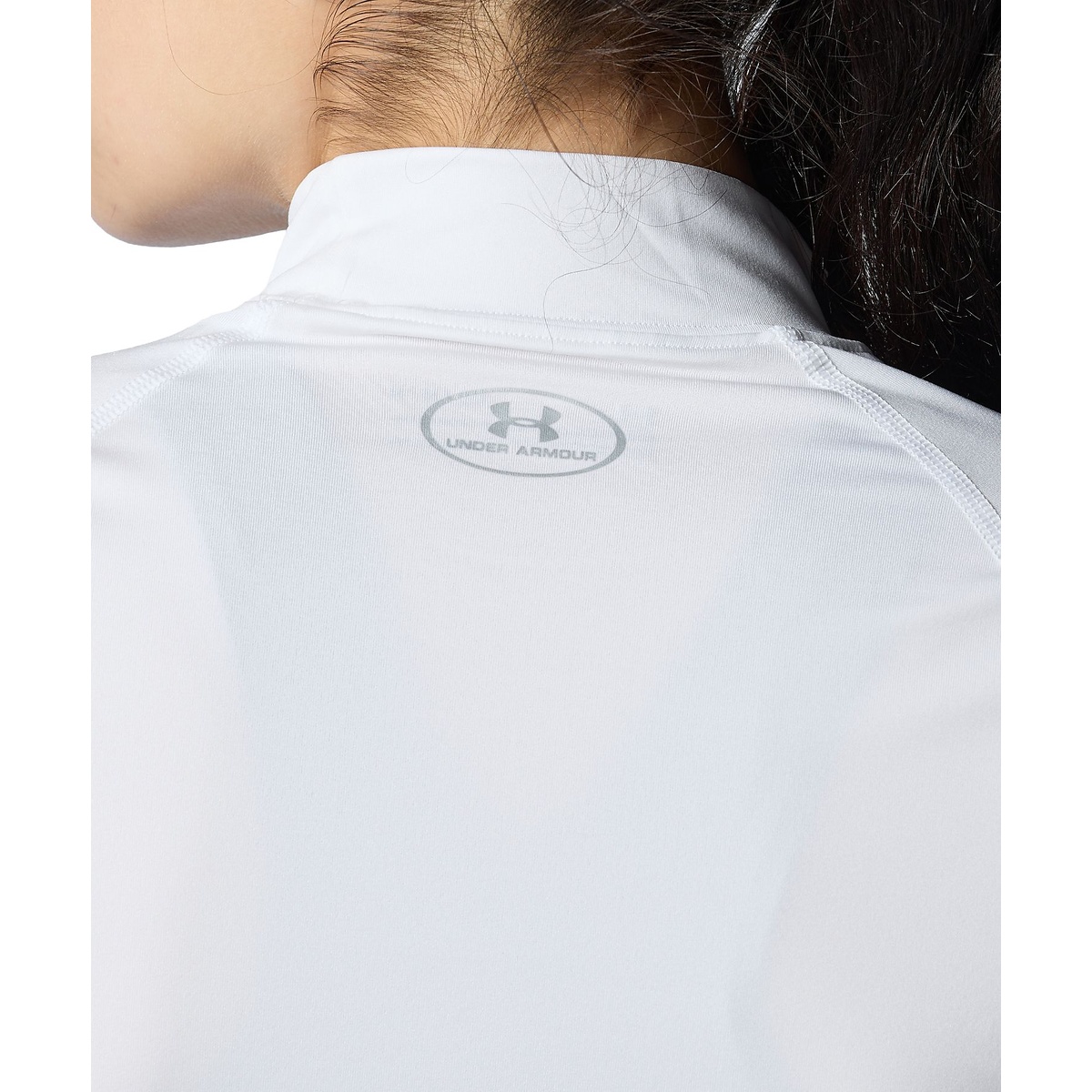 UA HEATGEAR COMPRESSION LONG SLEEVE MOCK NECK SHIRT