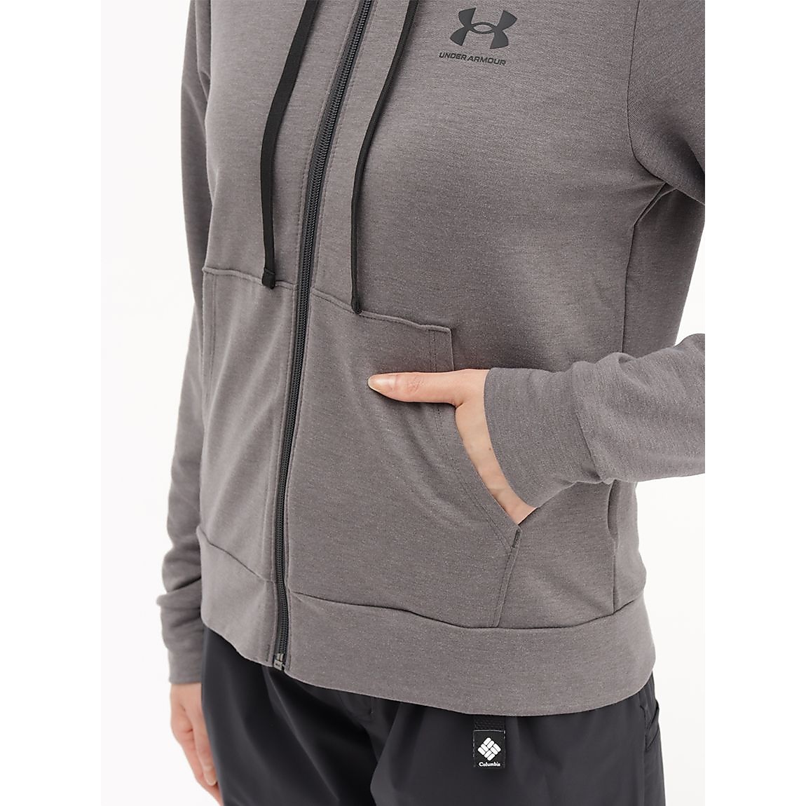 UA RIVAL TERRY FZ HOODIE