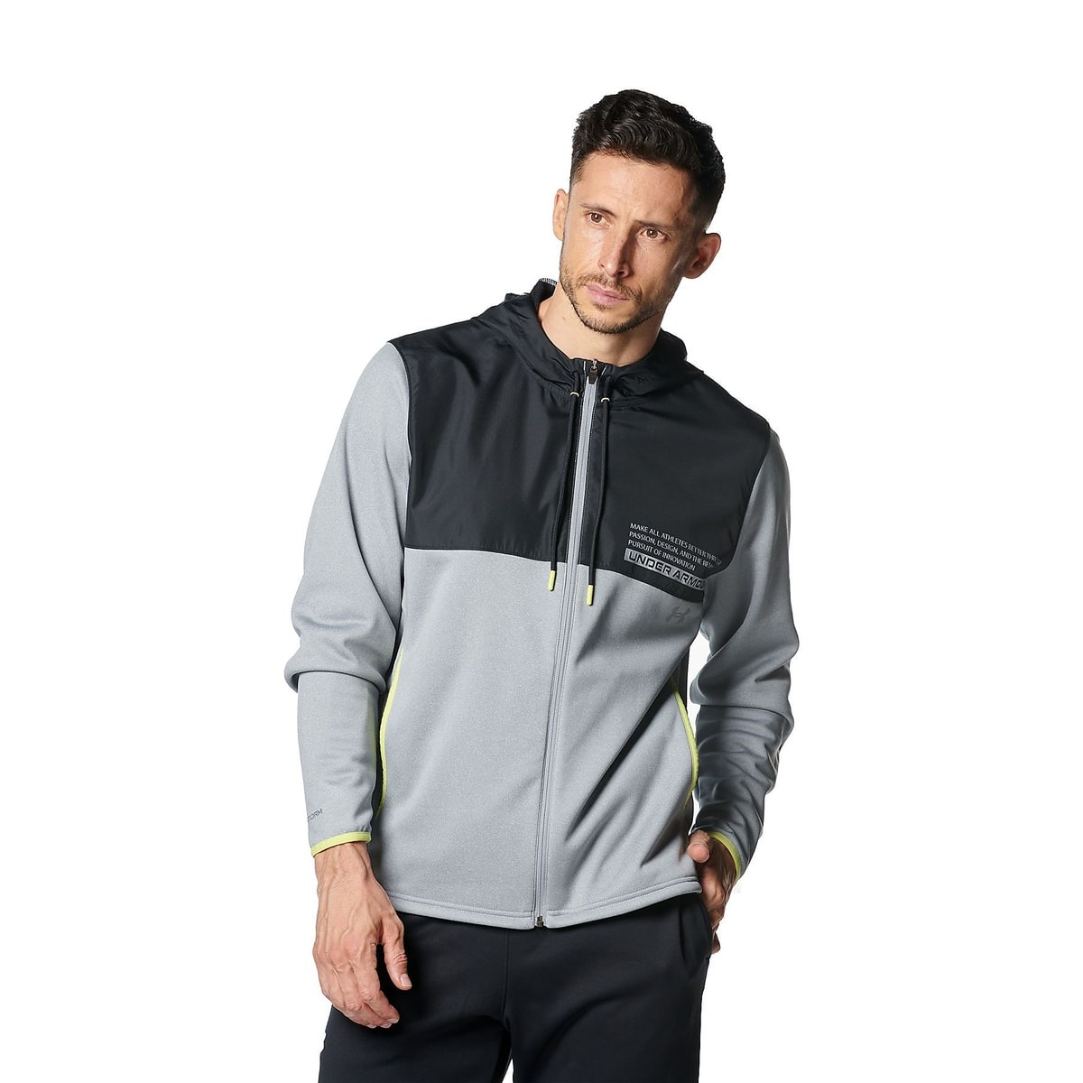 UA ARMOUR FLEECE MAX FZ HD