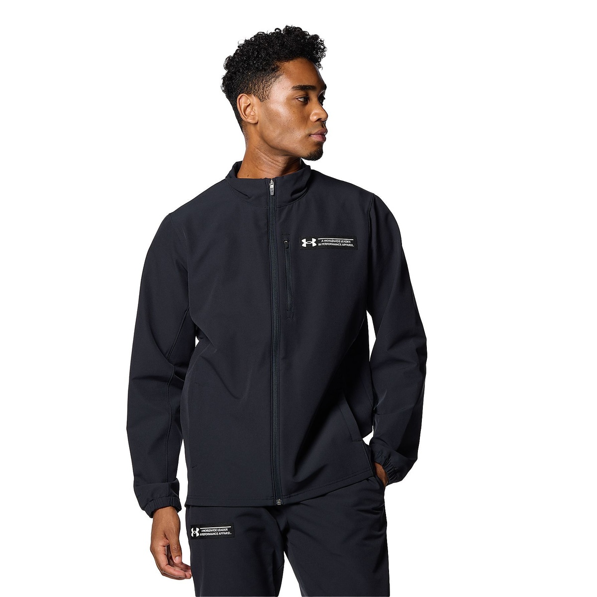 UA BRUSHED WOVEN FZ NON HD