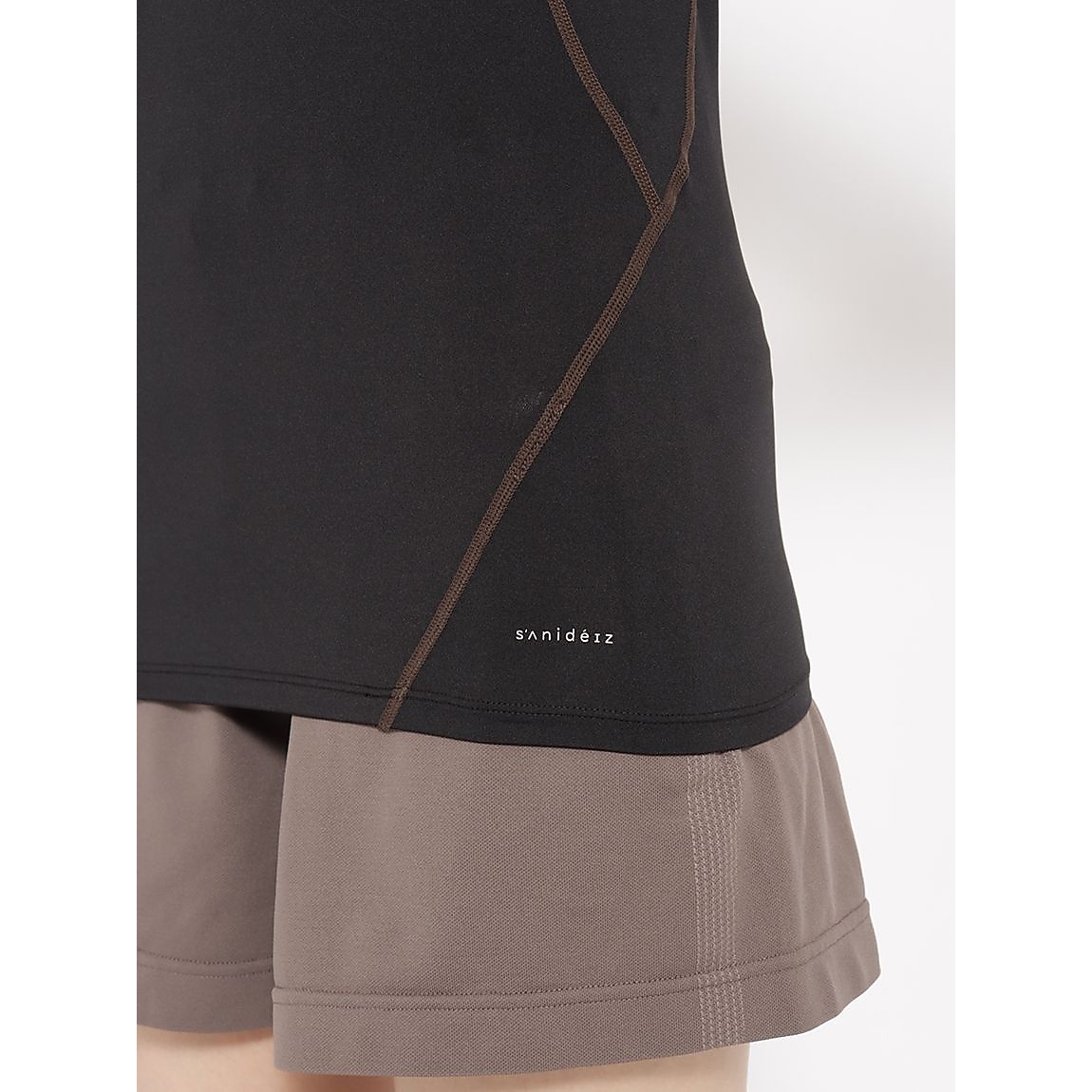 ソフトコンプレッション モックネック長袖Tシャツ LADIES