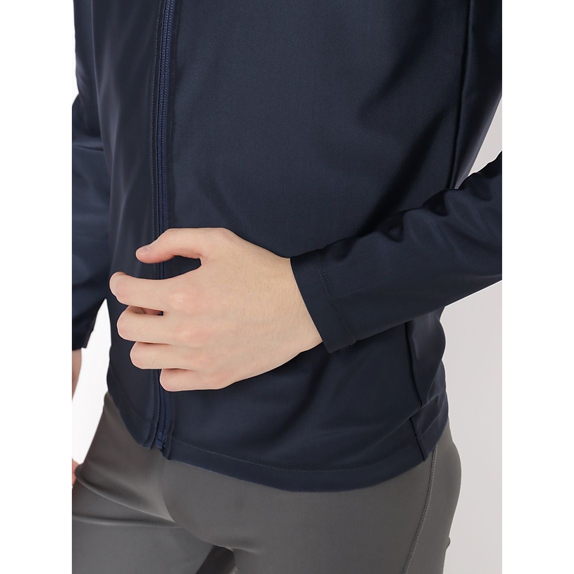 スイムウェア MENS フルジップラッシュガード長袖