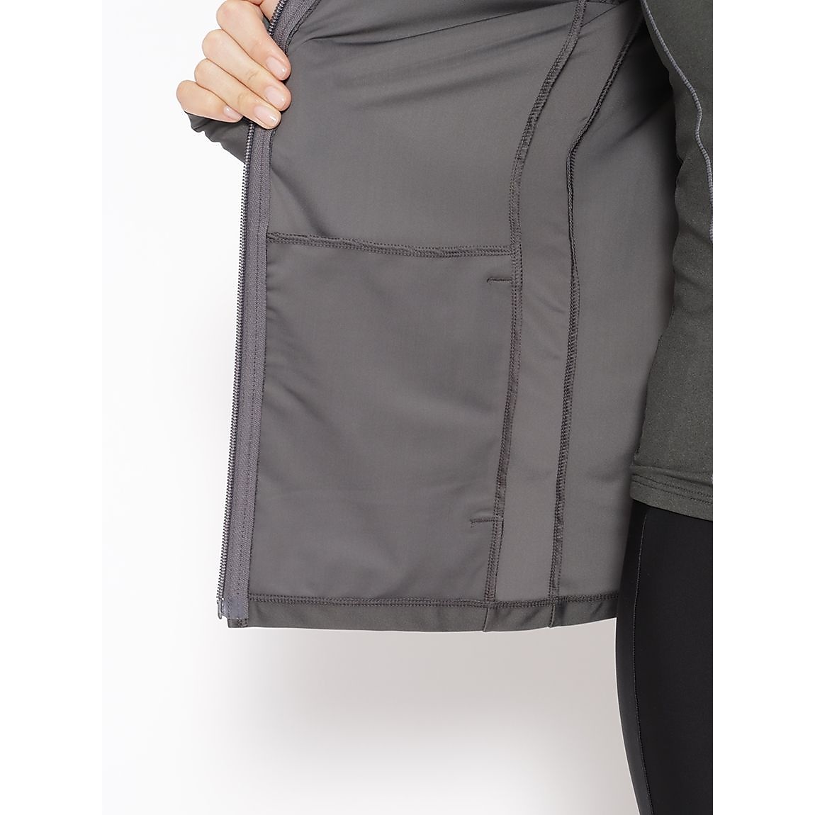 スイムウェア LADIES フルジップラッシュガード長袖