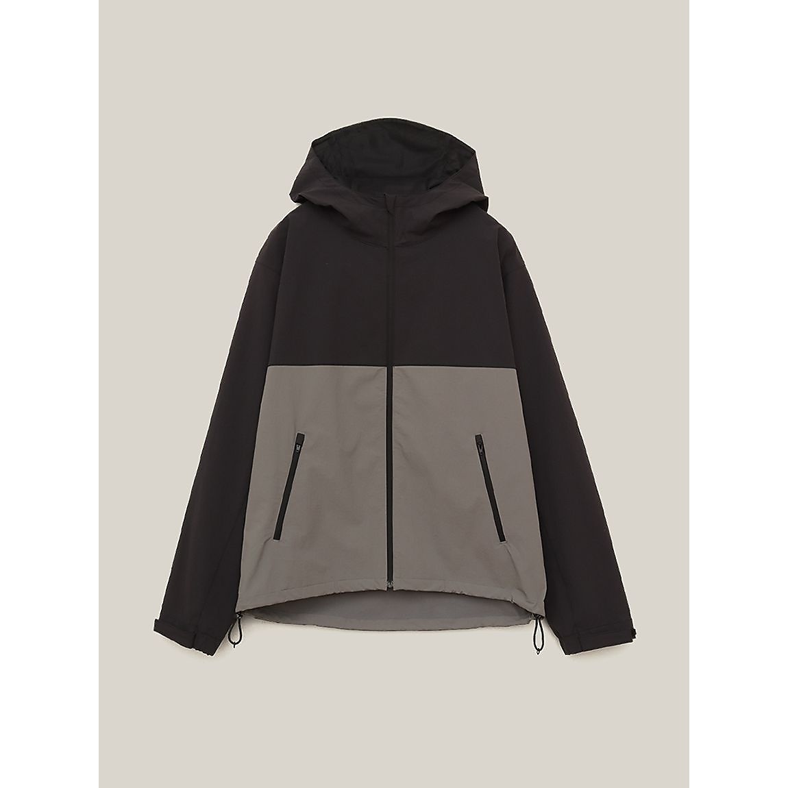 リサイクル裏ドビーナイロン フルジップフーディ UNISEX