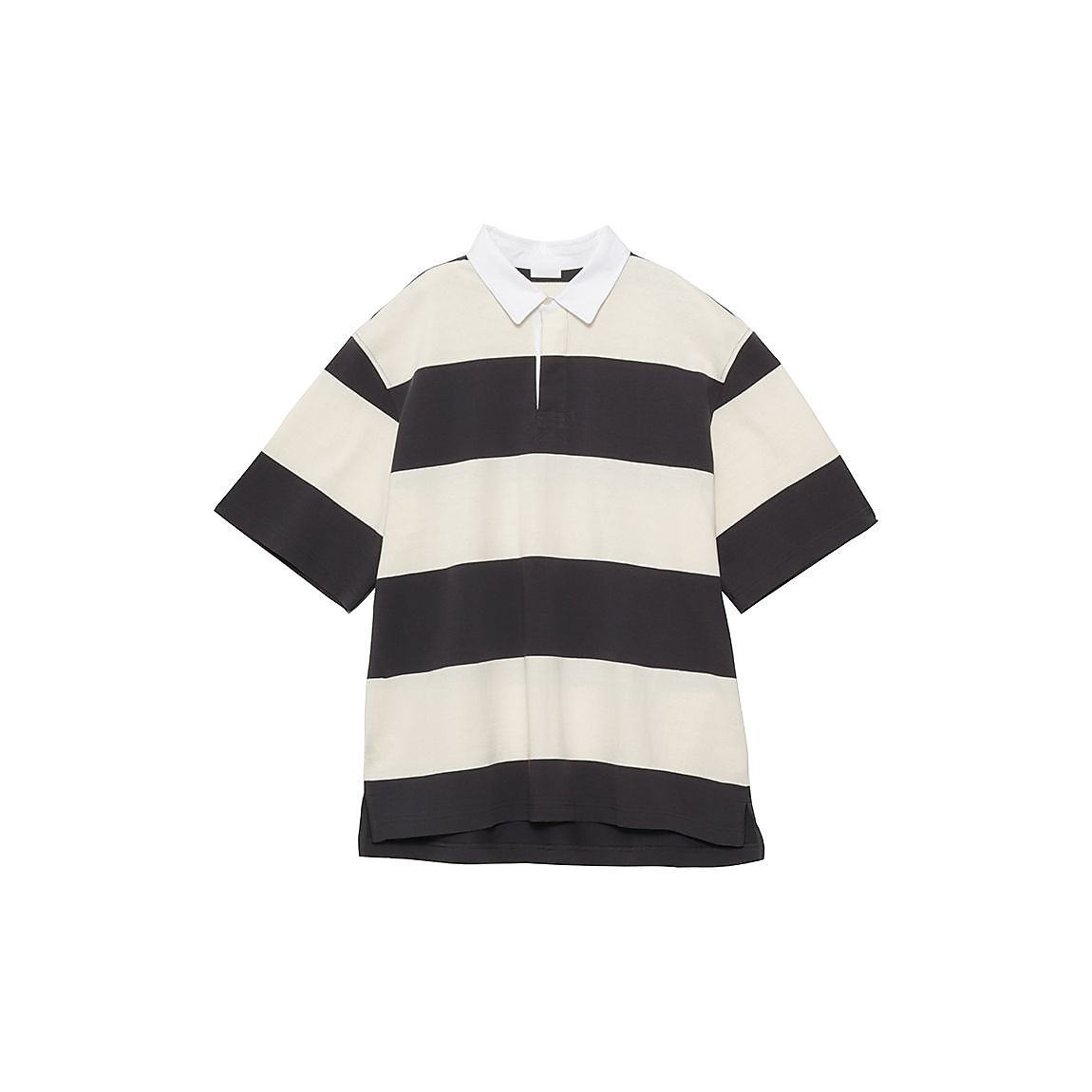 ENJOY IT RUGBY ラガーシャツ5分袖UNISEX
