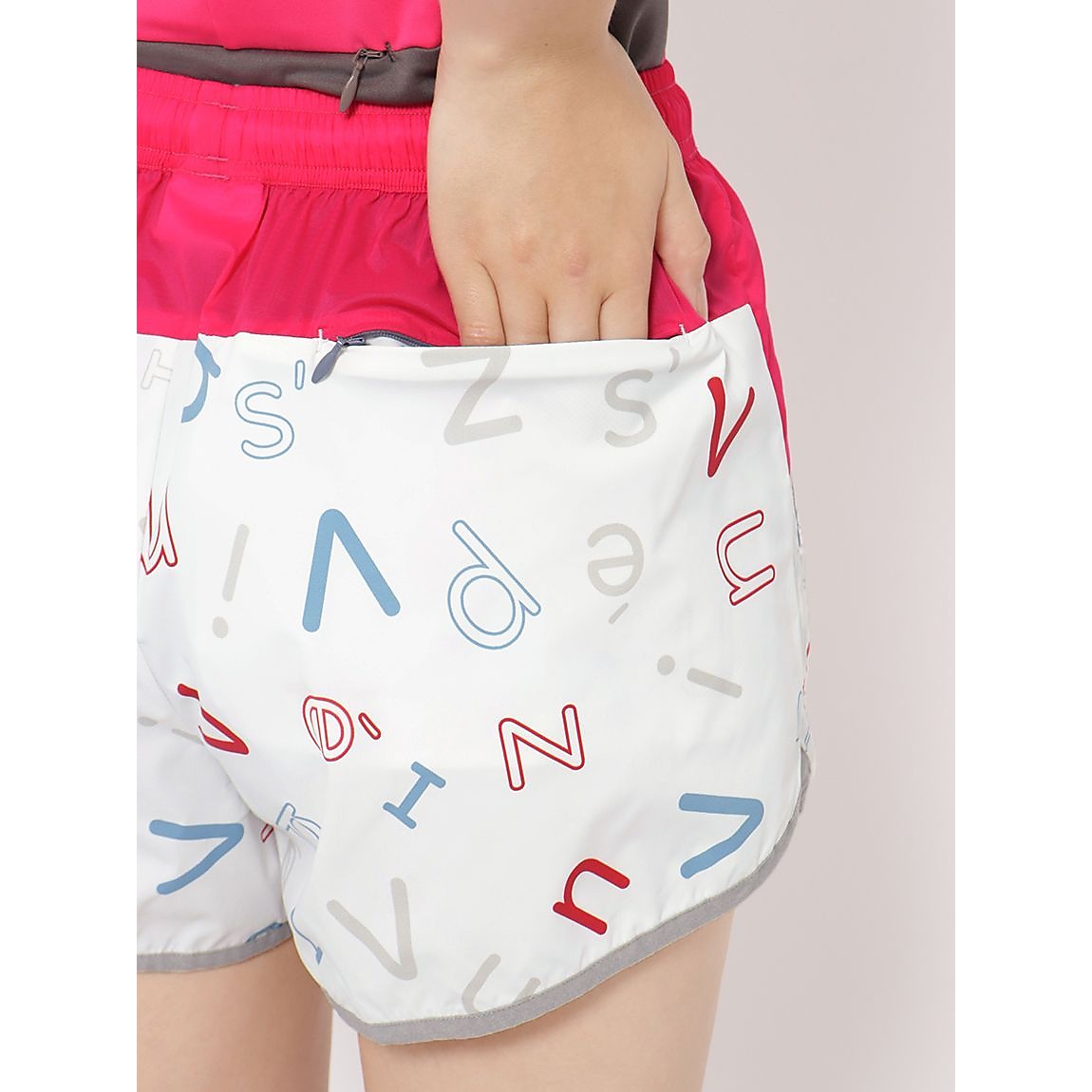 for RUN ウィンドストレッチpr プリントショートパンツ LADIES