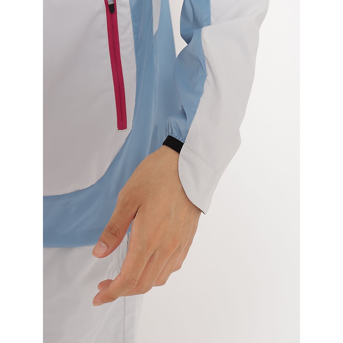 for RUN ウィンドストレッチpr フーディジャケット MENS