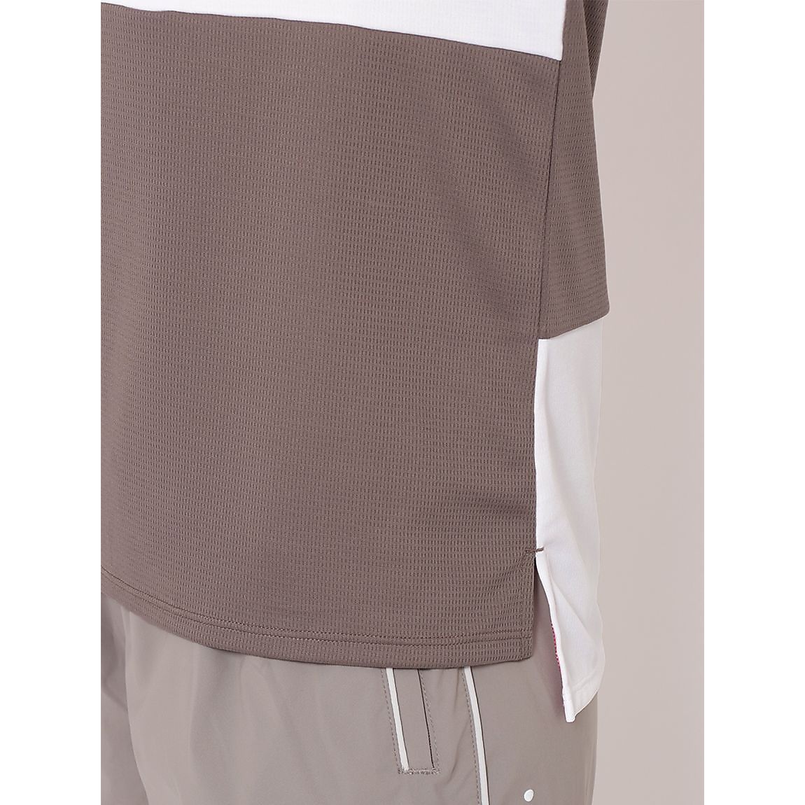 for RUN ドライスムースpr スリーカラーライン長袖Tシャツ LADIES