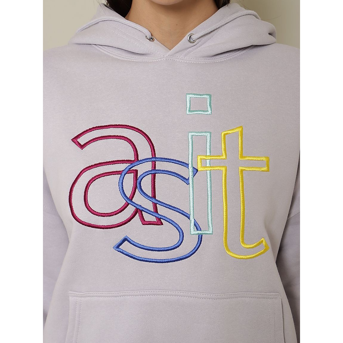 裏起毛スウェット エンブロフーディ