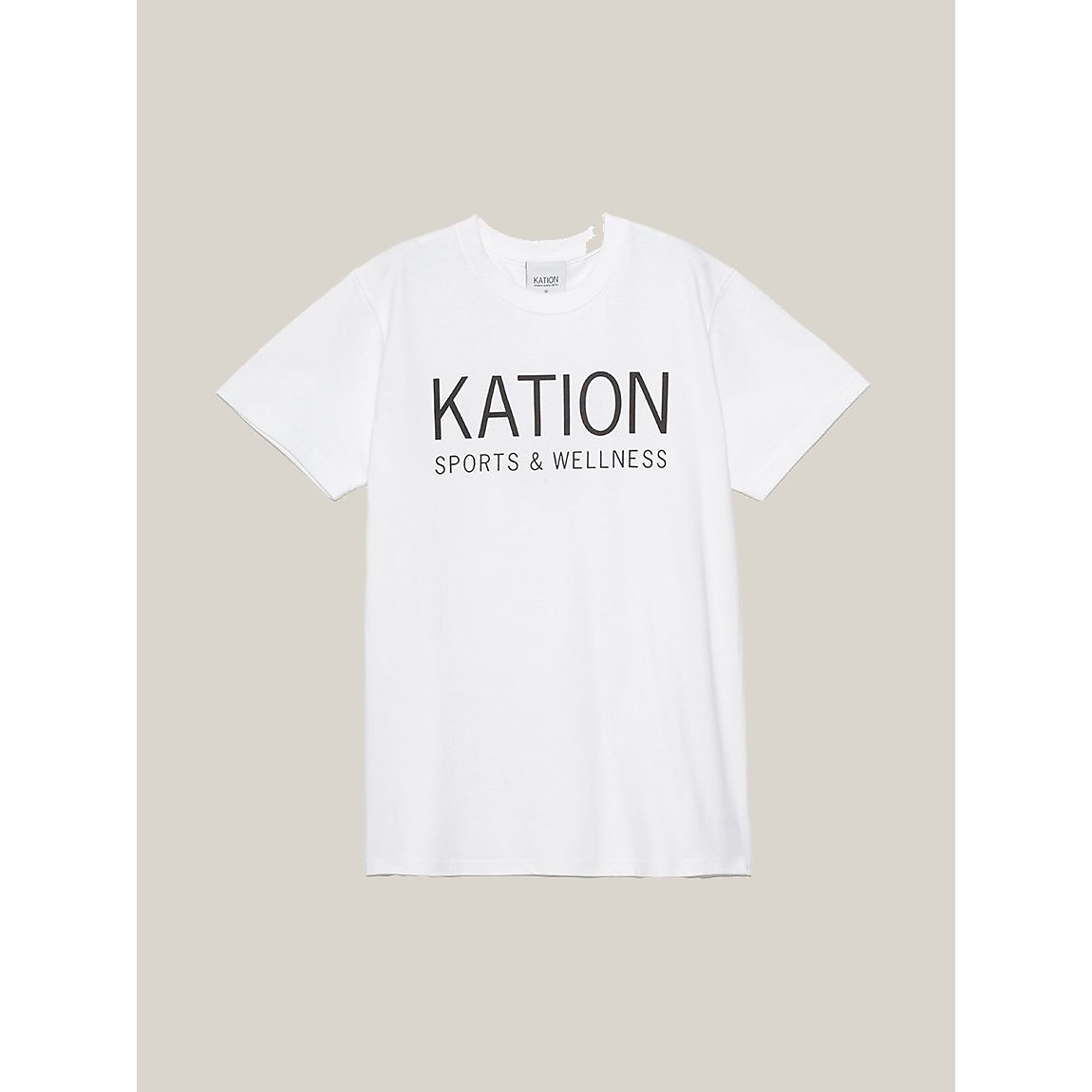 ブランドロゴプリント レギュラーフィットTシャツ