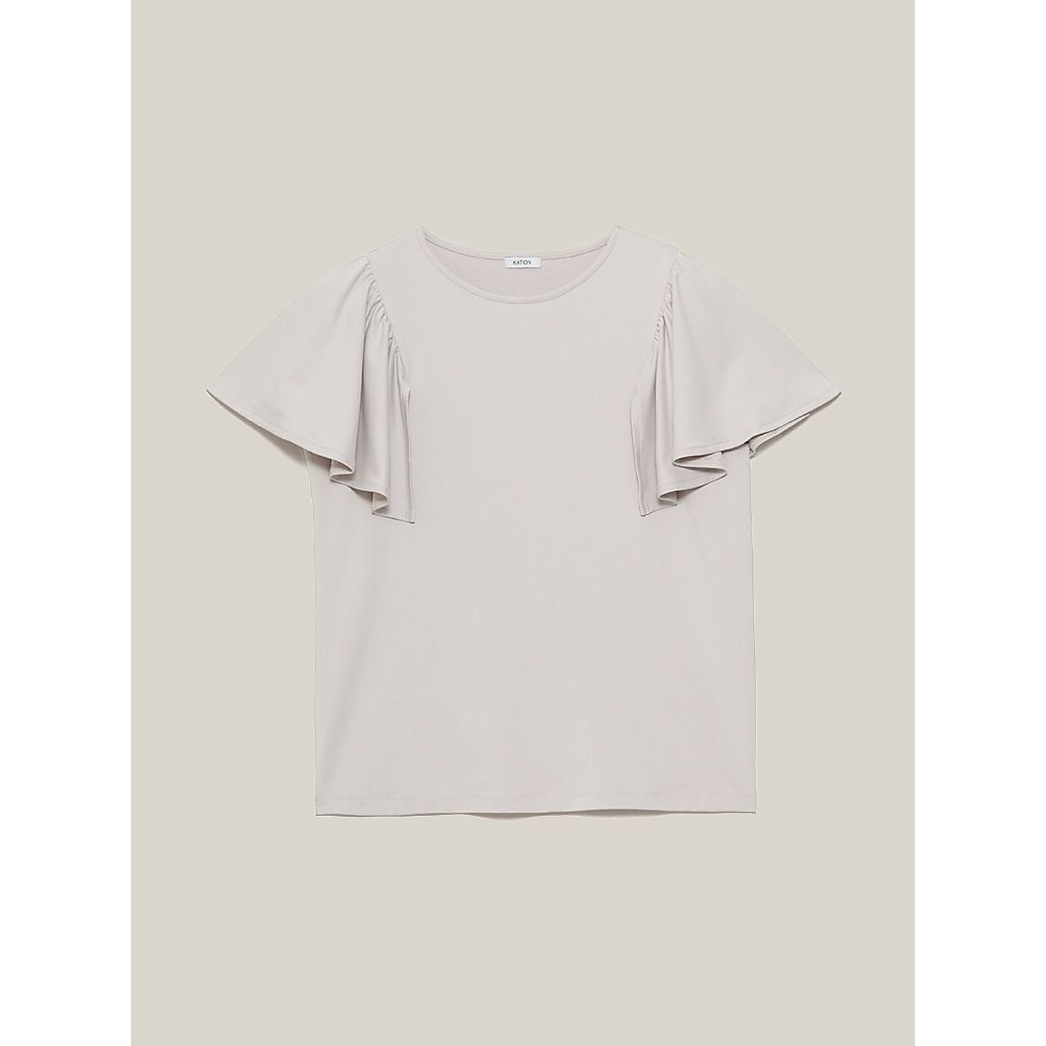 コットンタッチベア ダブルフリルTシャツ