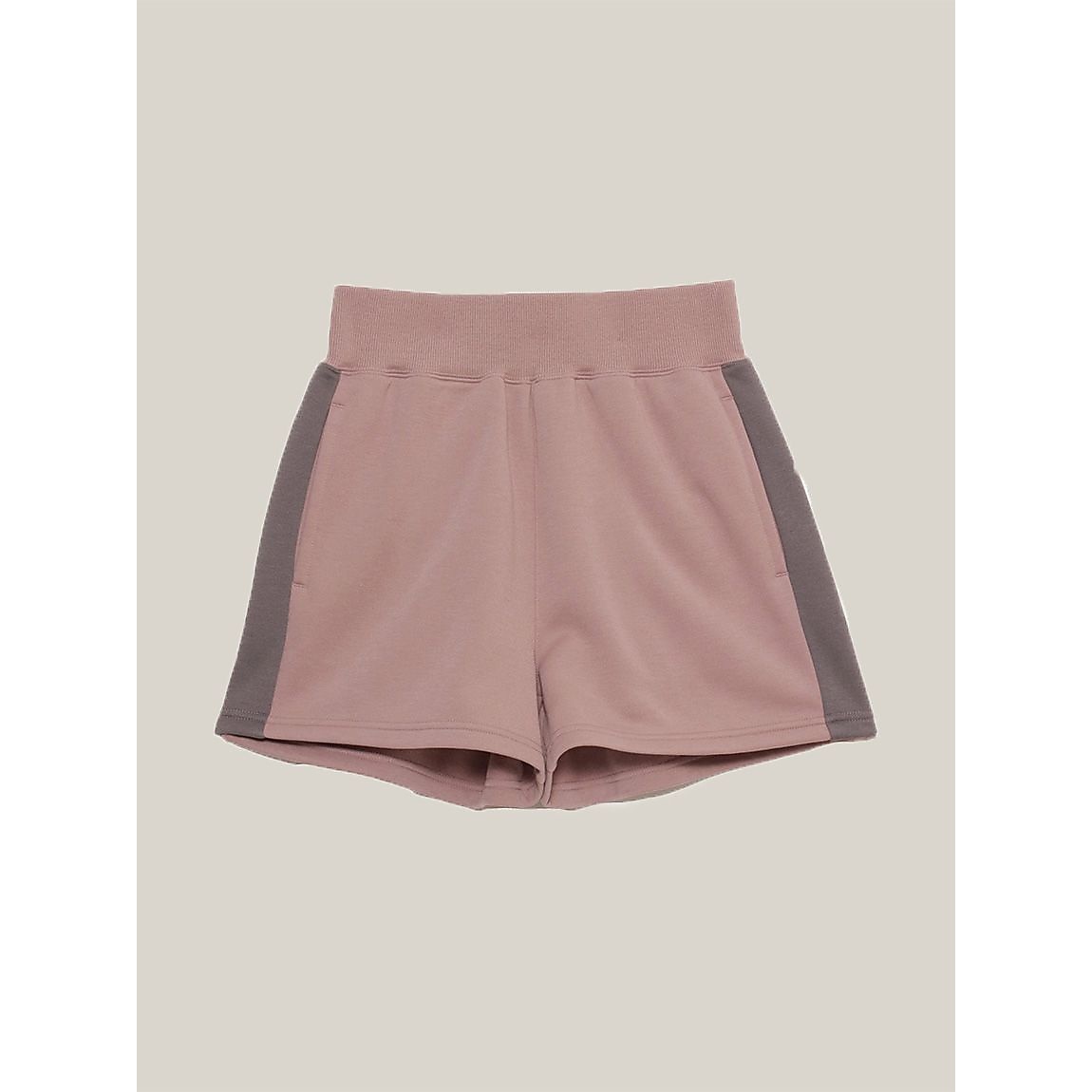 ミリオンドライ裏パイル起毛スエット パイピングショートパンツLADIES