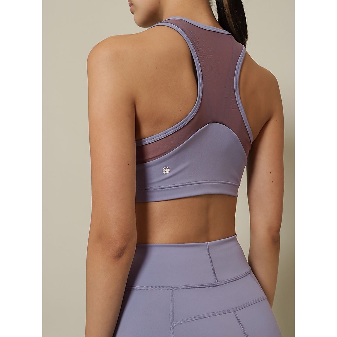 ナイロンスパンライトサポート ブラトップクロップトメッシュ