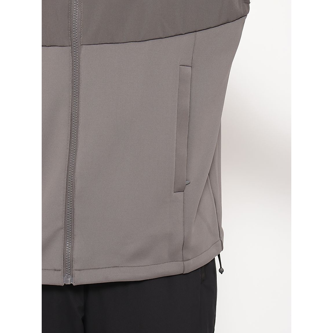 エステルタフタ中綿ハイブリッド スタンドカラーベストMENS