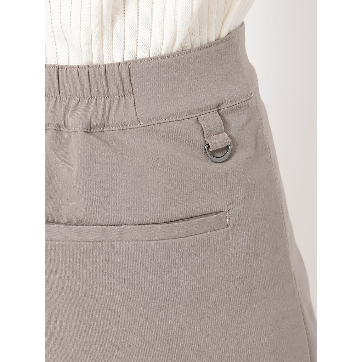 ベリーストレッチ フリルキュロットパンツLADIES