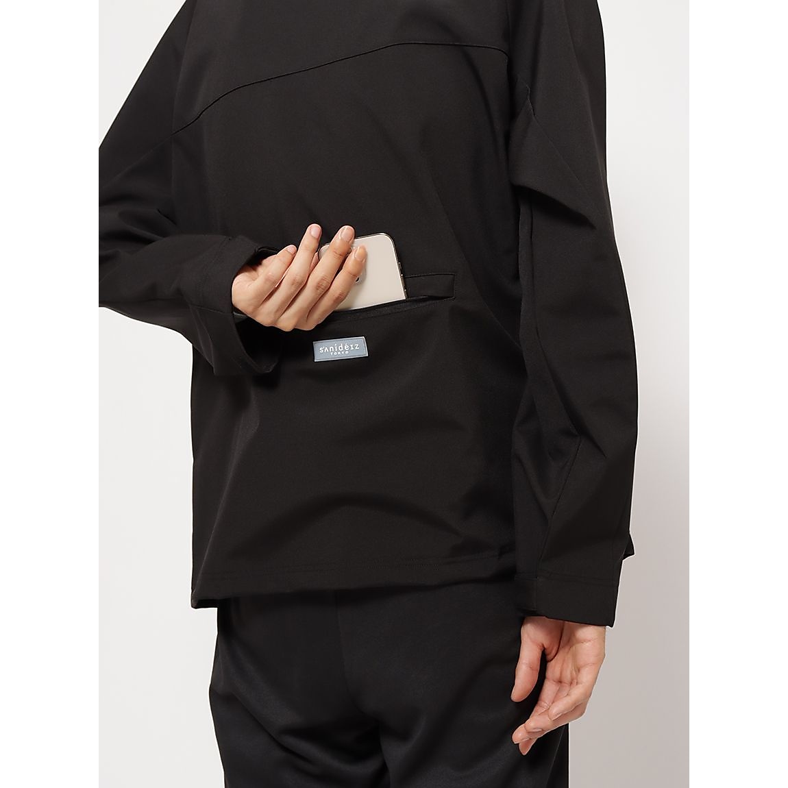 トリコットボンディング防風フーディジャケット UNISEX