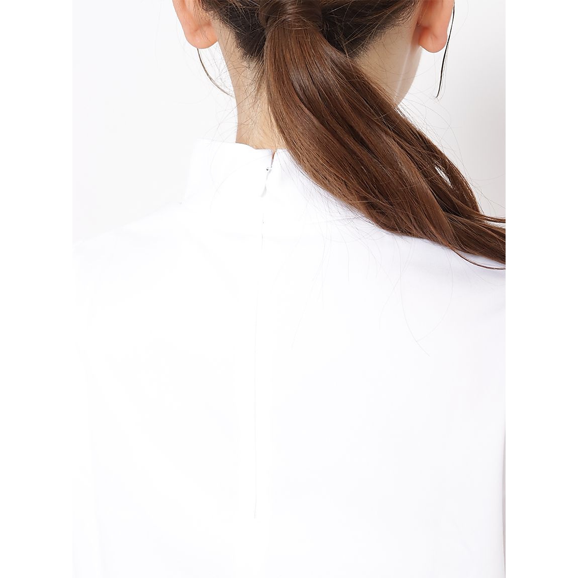 テックスムース フレアクロップトモックネックLADIES