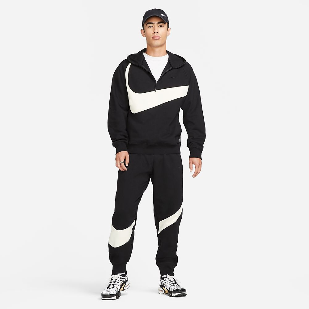 ナイキ スウッシュ フリース ハーフジップ L/S フーディ