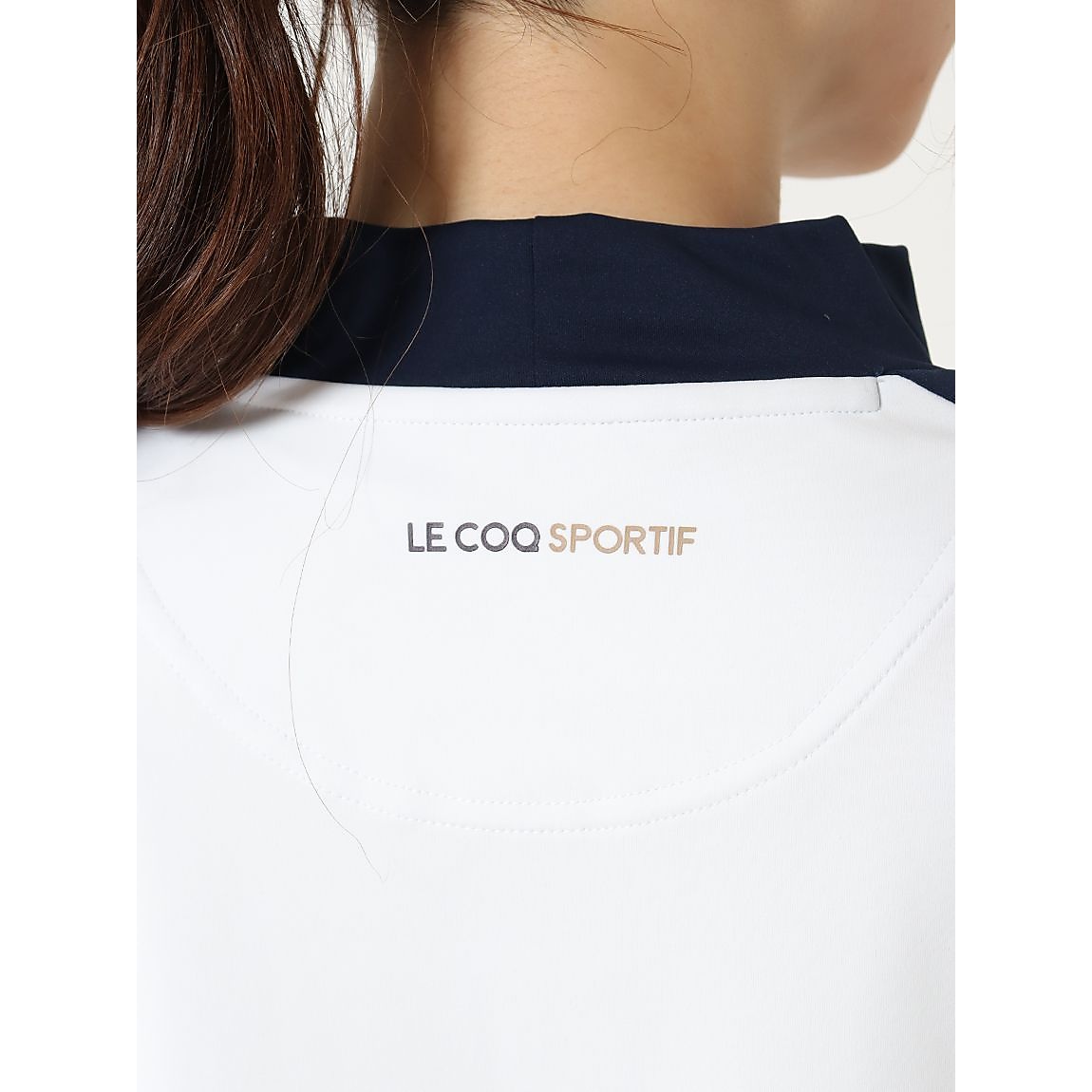 【ストレッチフォーサー】袖ラインハイネック長袖シャツ