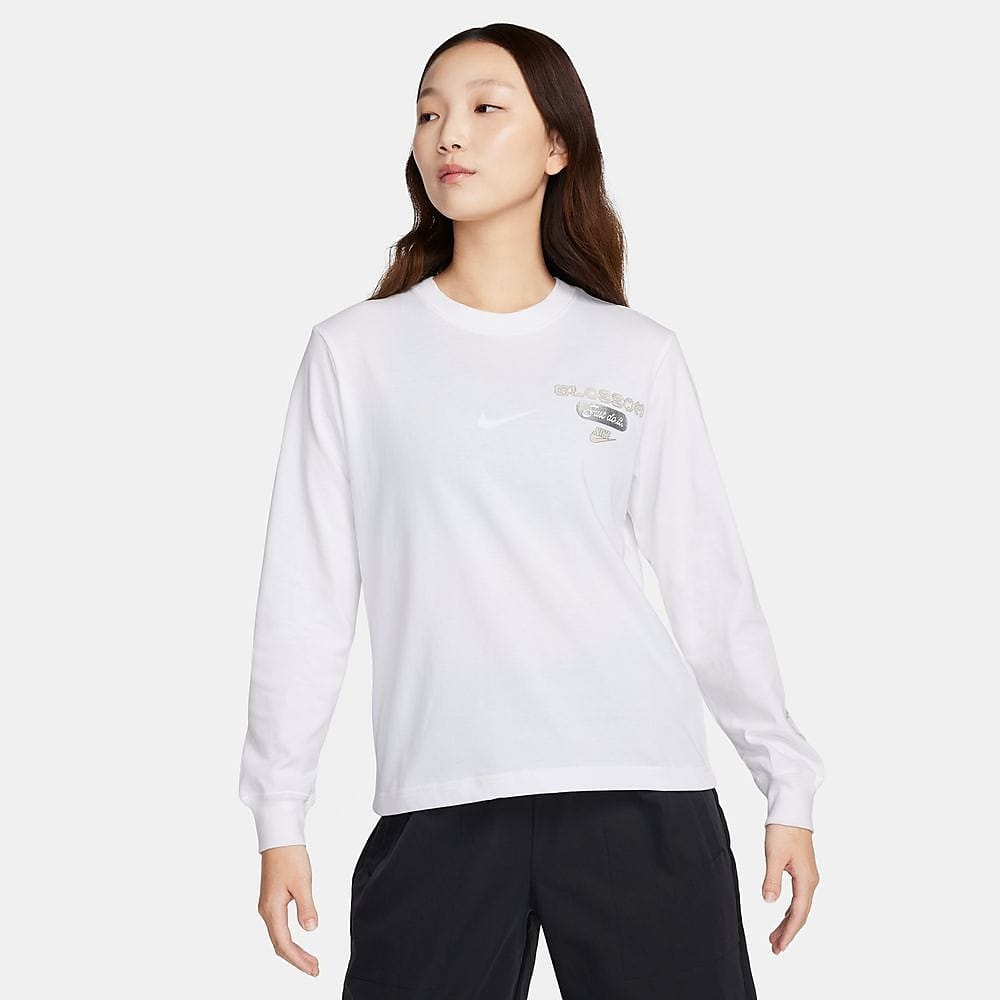 ナイキ ウィメンズ NSW OC2 LS ボクシー S/S Tシャツ