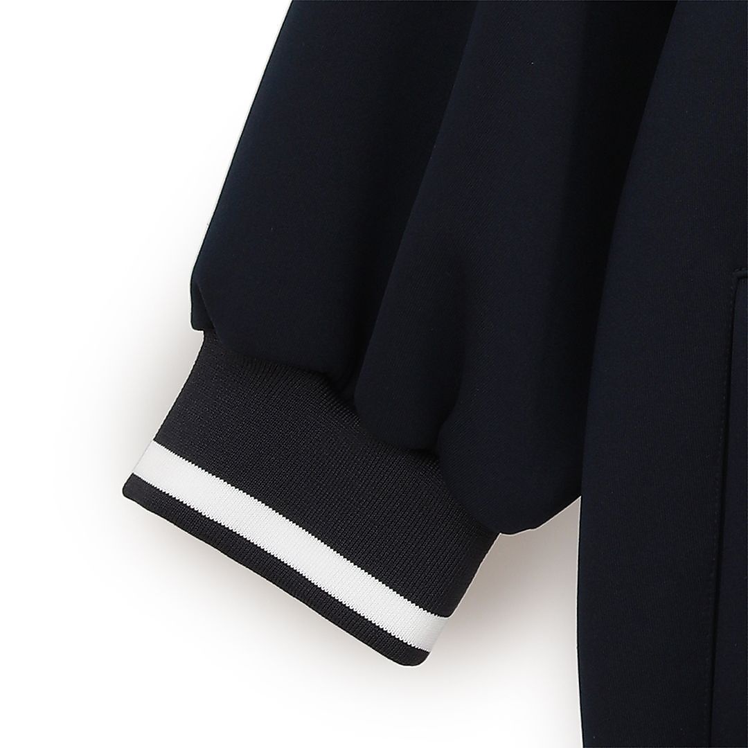 ダンボールスウェット半袖ブルゾン