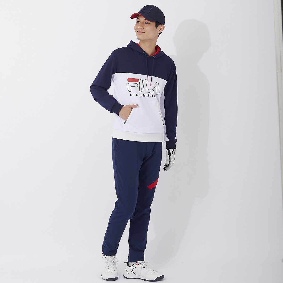 ＦＩＬＡ　ＧＯＬＦ　スウェットパーカー