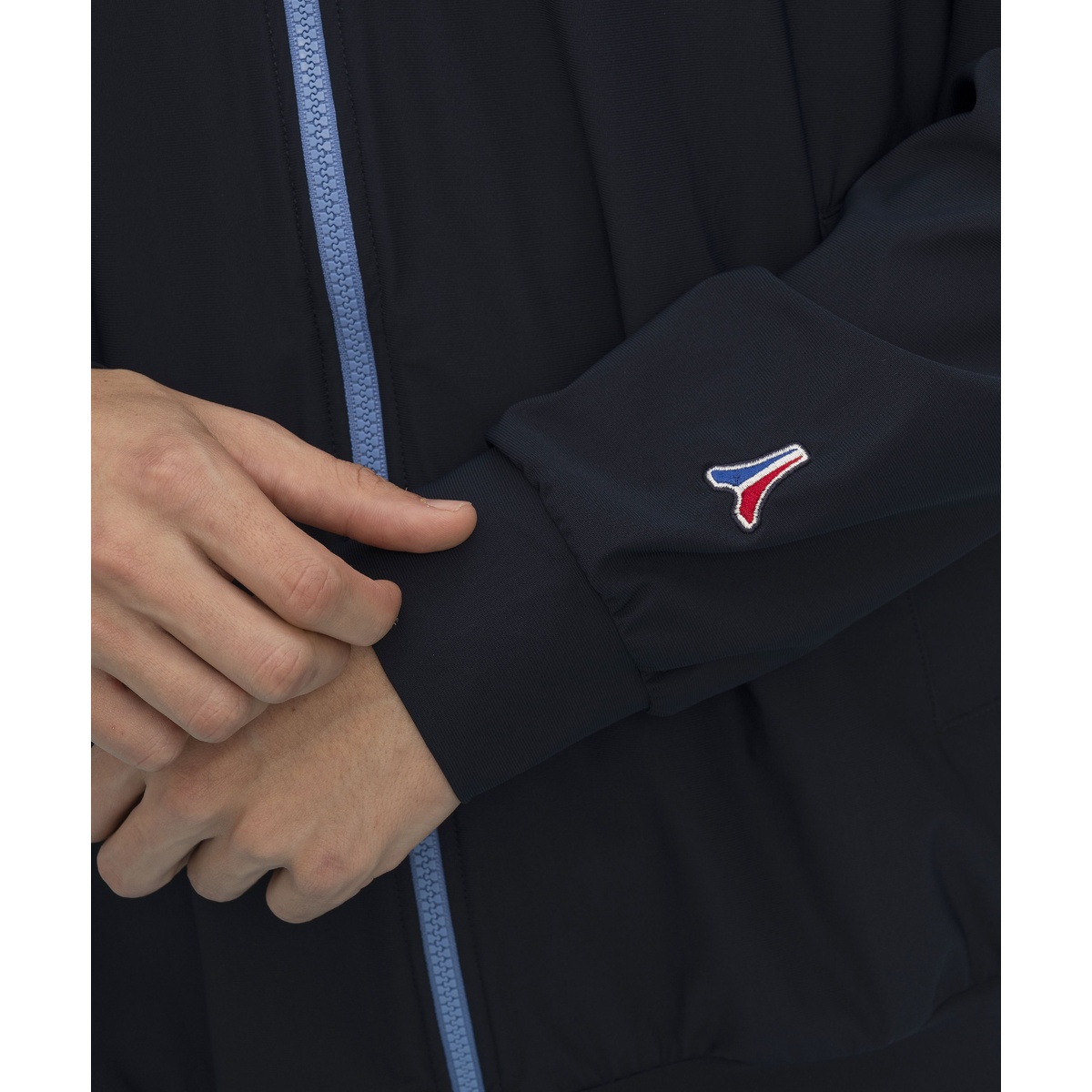 接触涼感 スタンドジャージジャケット