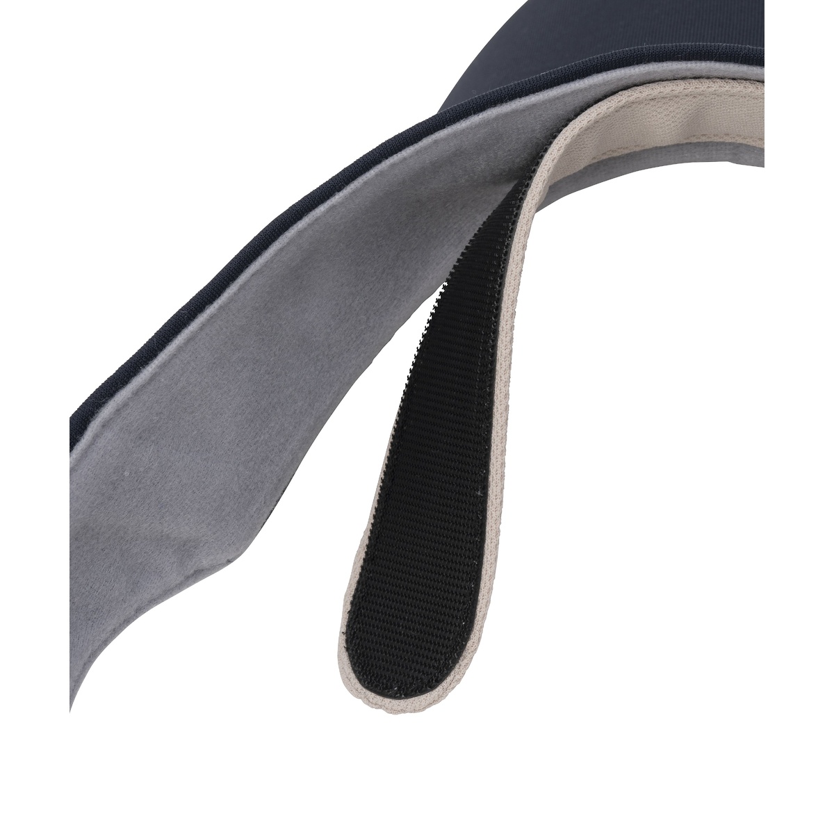 シュシュ付きサンバイザー(庇9cmモデル)