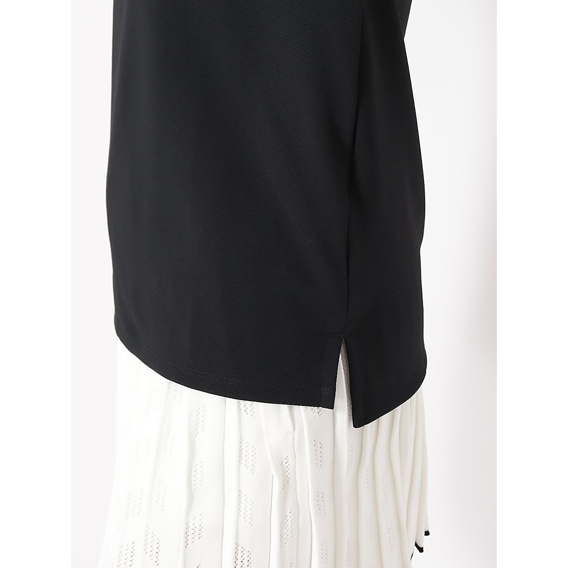 ボックスシルエット ミニピケポロ