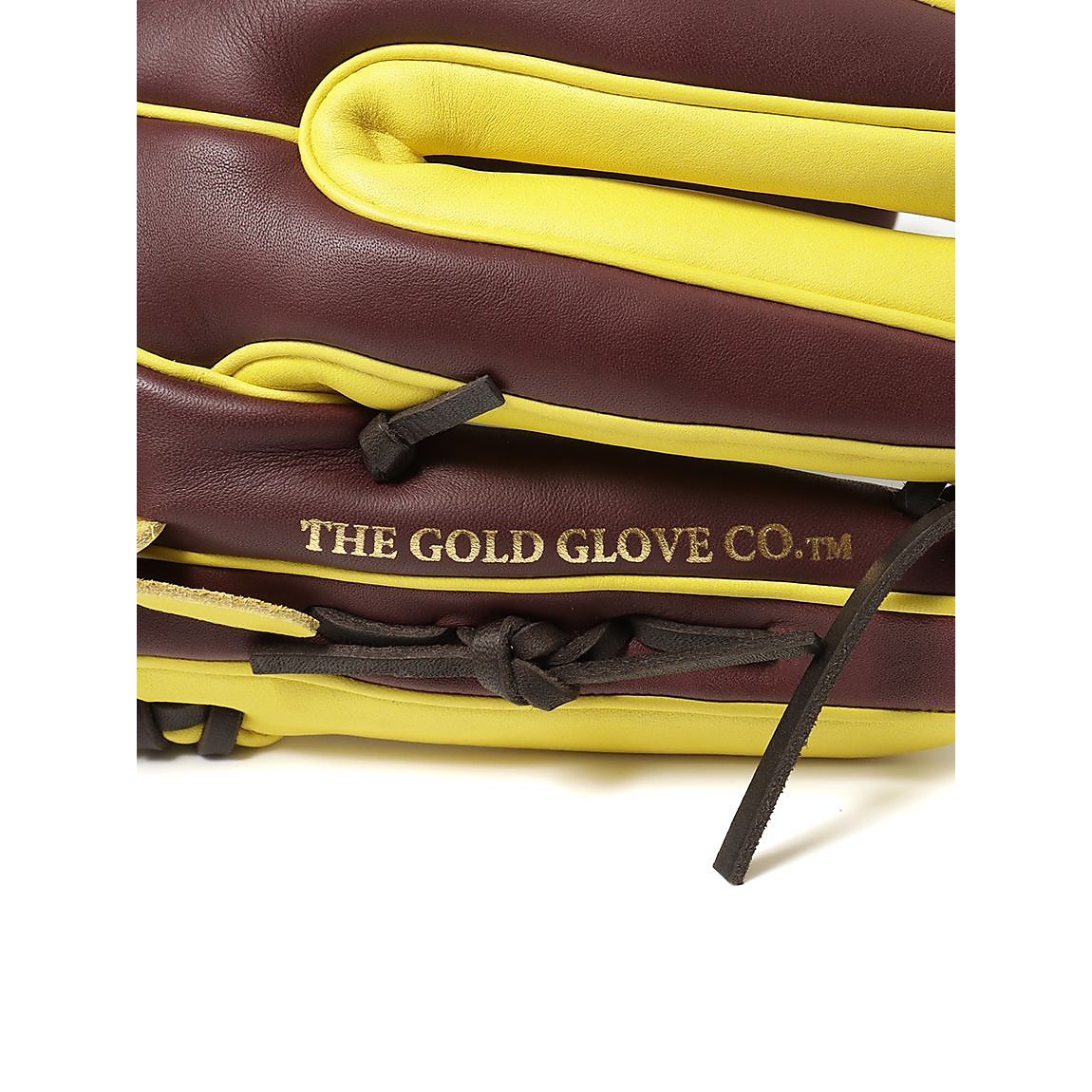 軟式 HOH MLB COLOR SYNC(エイチオーエイチエムエルビーカラーシンク)N54G-チョコ/イエロー